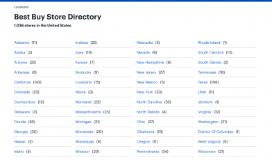 best buy store locator